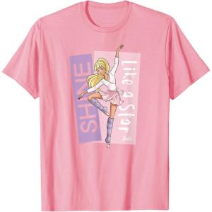 imageBarbie  Ballerina Barbie  En Pointe Shine Like a Star TShirtPink