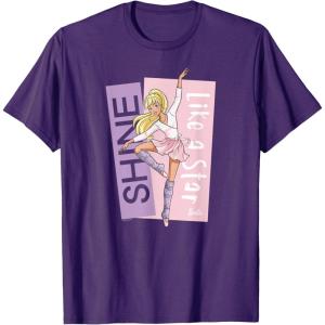 imageBarbie  Ballerina Barbie  En Pointe Shine Like a Star TShirtPurple