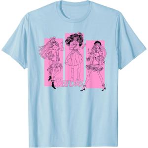 imageBarbie  Friendship ampamp Fashion TShirtBaby Blue