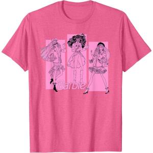 imageBarbie  Friendship ampamp Fashion TShirtPink Heather