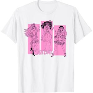 imageBarbie  Friendship ampamp Fashion TShirtWhite