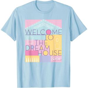 imageBarbie  Welcome to the Dreamhouse TShirtBaby Blue