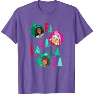 imageBarbie Fa La La La La TShirtPurple Heather