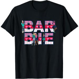 imageBarbie Holiday Sweater Logo TShirtBlack