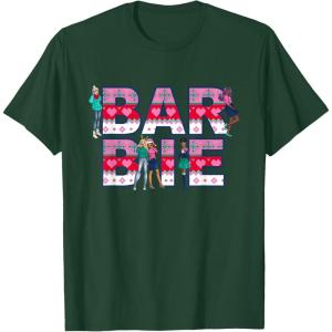 imageBarbie Holiday Sweater Logo TShirtDark Green