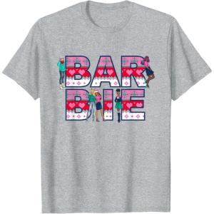 imageBarbie Holiday Sweater Logo TShirtHeather Grey