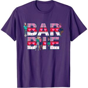 imageBarbie Holiday Sweater Logo TShirtPurple