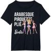 imageBarbie  Barbie Ballet Arabesque Pirouette Pli TShirtBlack