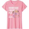 imageBarbie  Barbie Ballet Arabesque Pirouette Pli TShirtPink