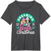 imageBarbie  Dreaming of a Barbie Christmas TShirtDark Heather Grey