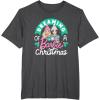 imageBarbie  Dreaming of a Barbie Christmas TShirtDark Heather Grey