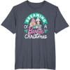 imageBarbie  Dreaming of a Barbie Christmas TShirtHeather Blue