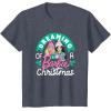 imageBarbie  Dreaming of a Barbie Christmas TShirtHeather Blue