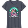 imageBarbie  Dreaming of a Barbie Christmas TShirtHeather Blue