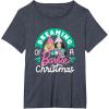 imageBarbie  Dreaming of a Barbie Christmas TShirtHeather Blue