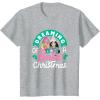 imageBarbie  Dreaming of a Barbie Christmas TShirtHeather Grey
