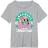 imageBarbie  Dreaming of a Barbie Christmas TShirtHeather Grey