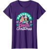 imageBarbie  Dreaming of a Barbie Christmas TShirtPurple