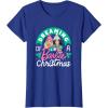 imageBarbie  Dreaming of a Barbie Christmas TShirtRoyal Blue