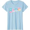 imageBarbie  Logo Dreamhouse Colors TShirtBaby Blue