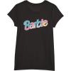 imageBarbie  Logo Dreamhouse Colors TShirtBlack