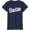 imageBarbie  Logo Dreamhouse Colors TShirtNavy Blue