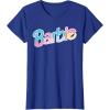 imageBarbie  Logo Dreamhouse Colors TShirtRoyal Blue