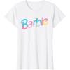 imageBarbie  Logo Dreamhouse Colors TShirtWhite