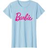 imageBarbie Current Script Logo TShirtBaby Blue