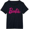 imageBarbie Current Script Logo TShirtBlack