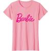 imageBarbie Current Script Logo TShirtPink