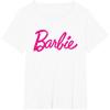 imageBarbie Current Script Logo TShirtWhite