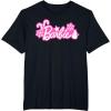 imageBarbie Festive Cutouts Logo TShirtBlack