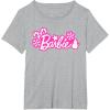 imageBarbie Festive Cutouts Logo TShirtHeather Grey