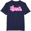 imageBarbie Festive Cutouts Logo TShirtNavy Blue