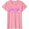 imageBarbie Festive Cutouts Logo TShirtPink