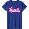 imageBarbie Festive Cutouts Logo TShirtRoyal Blue