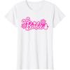 imageBarbie Festive Cutouts Logo TShirtWhite