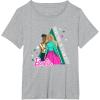 imageBarbie Friends Make the Season Bright TShirtHeather Grey