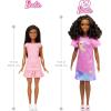 imageBarbie My First Preschool Doll Malibu with 135inch Soft Posable Body Deluxe Party ampamp Bedtime Clothes ampamp Accessories Blonde HairPink Dress