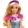 imageBarbie My First Preschool Doll Malibu with 135inch Soft Posable Body Deluxe Party ampamp Bedtime Clothes ampamp Accessories Blonde HairPurple Dress