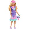 imageBarbie My First Preschool Doll Malibu with 135inch Soft Posable Body Deluxe Party ampamp Bedtime Clothes ampamp Accessories Blonde HairPurple Dress