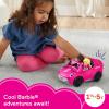 imageFisherPrice Little People Barbie Toddler Toy Car Convertible with Music Sounds ampamp 2 Figures for Pretend Play Ages 18 Months