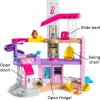 imageFisherPrice Little People Barbie Toddler Toy Little DreamHouse Playset with Music Lights ampamp Figures for Pretend Play Kids Ages 18 MonthsDreamhouse