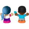 imageFisherPrice Little People Toddler Toys Barbie Wellness Figure Set with 2 Characters for Preschool Pretend Play Kids Ages 18 Months