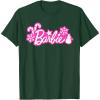imageBarbie Festive Cutouts Logo TShirtDark Green