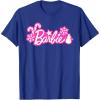 imageBarbie Festive Cutouts Logo TShirtRoyal Blue