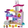 imageFisherPrice Little People Barbie Toddler Toy Little Dreamhouse Playset With Music Lights Sounds ampamp 7 Pieces For Ages 18 Months