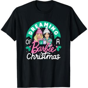 imageBarbie  Dreaming of a Barbie Christmas TShirtBlack