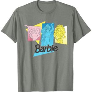 imageBarbie  Fun Friends Fridays TShirtOlive Heather